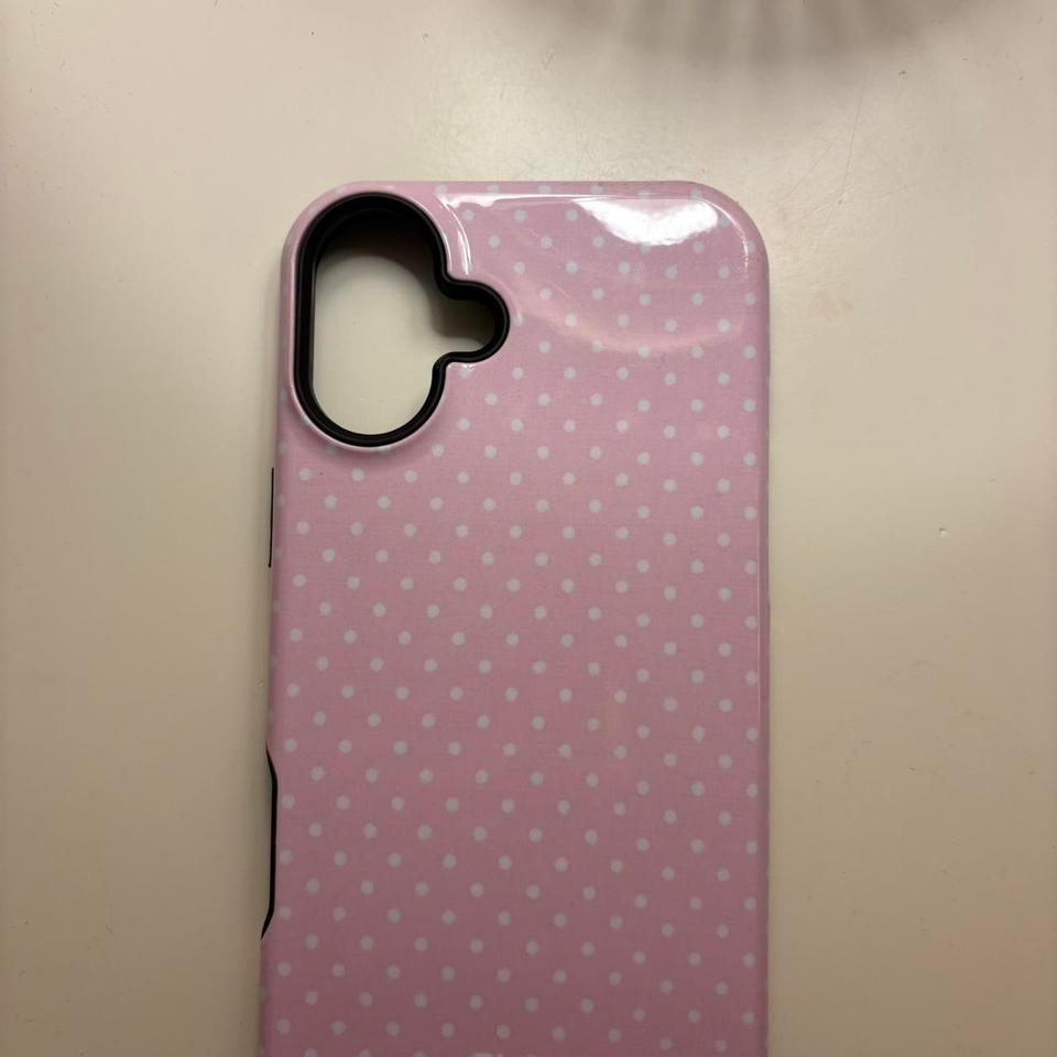 Pink Polka Dot Iphone 16 A4fd