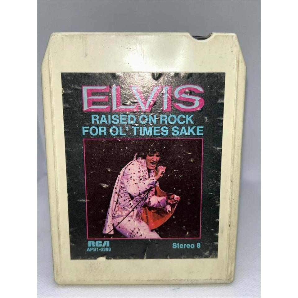 Elvis Presley 8 Track Raised On E74a