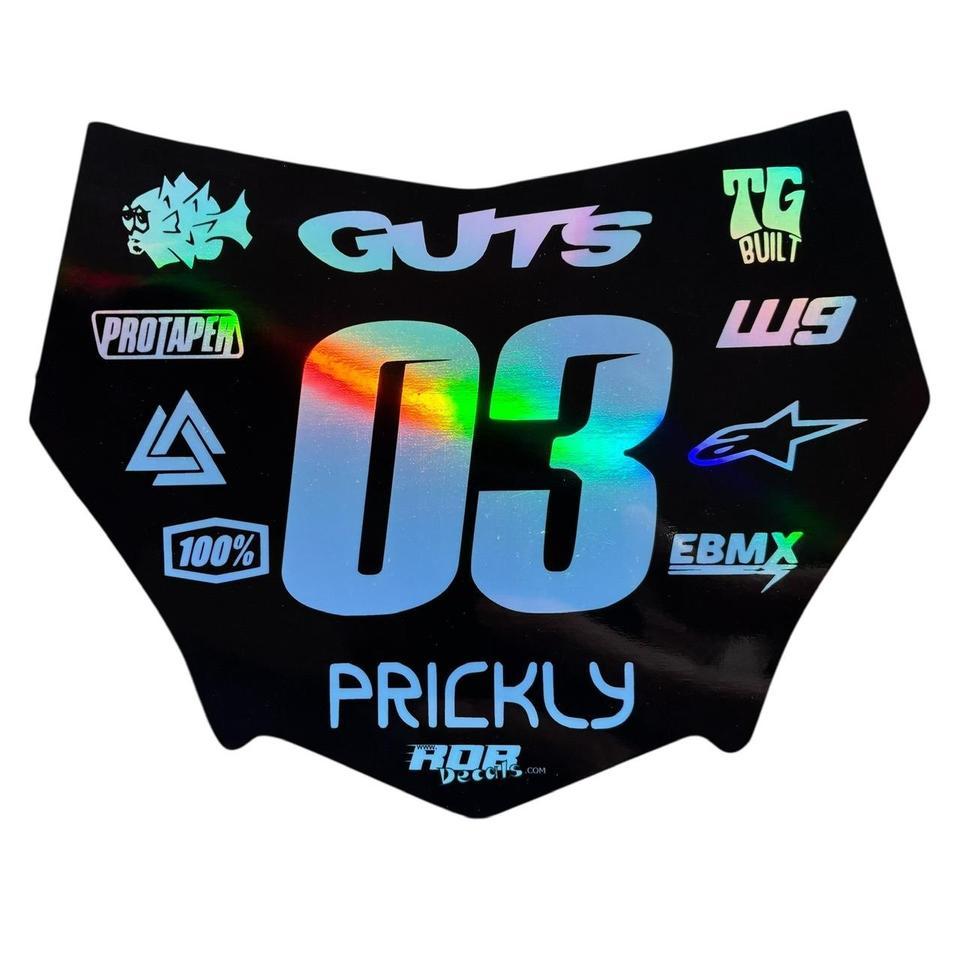 Motocutz Plate Decal For Electric C23e