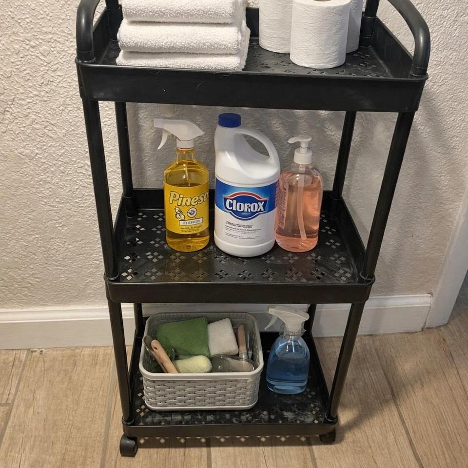 Brand New 3 Tier Rolling Storage C1a9