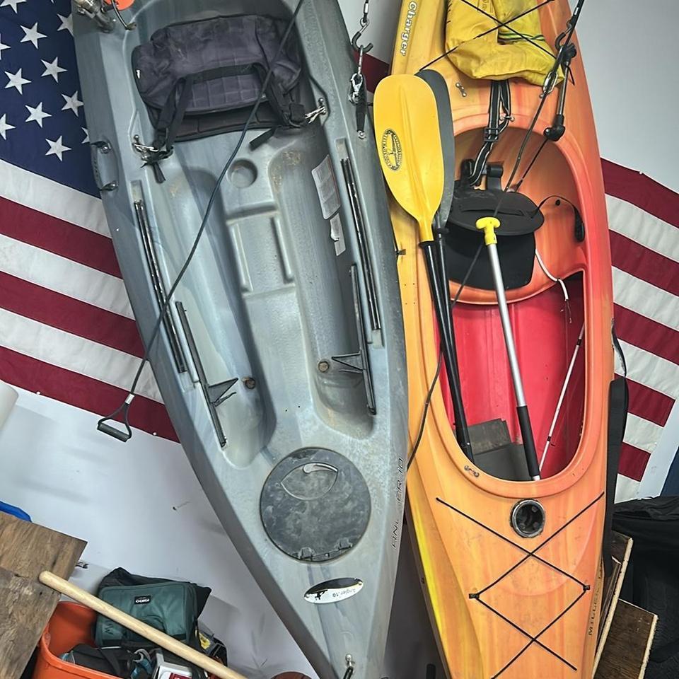 3 Kayaks Orange 10 Lifetime