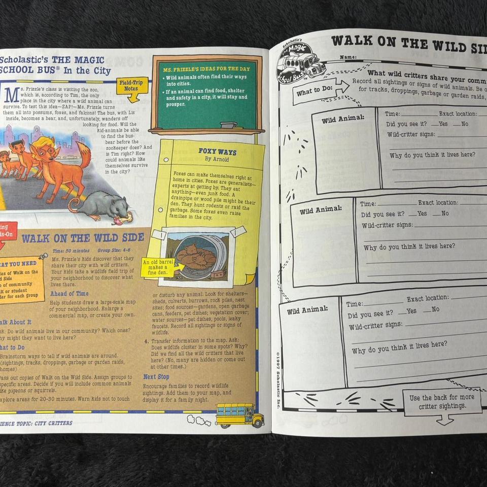 Magic School Bus Activity Guide 4
