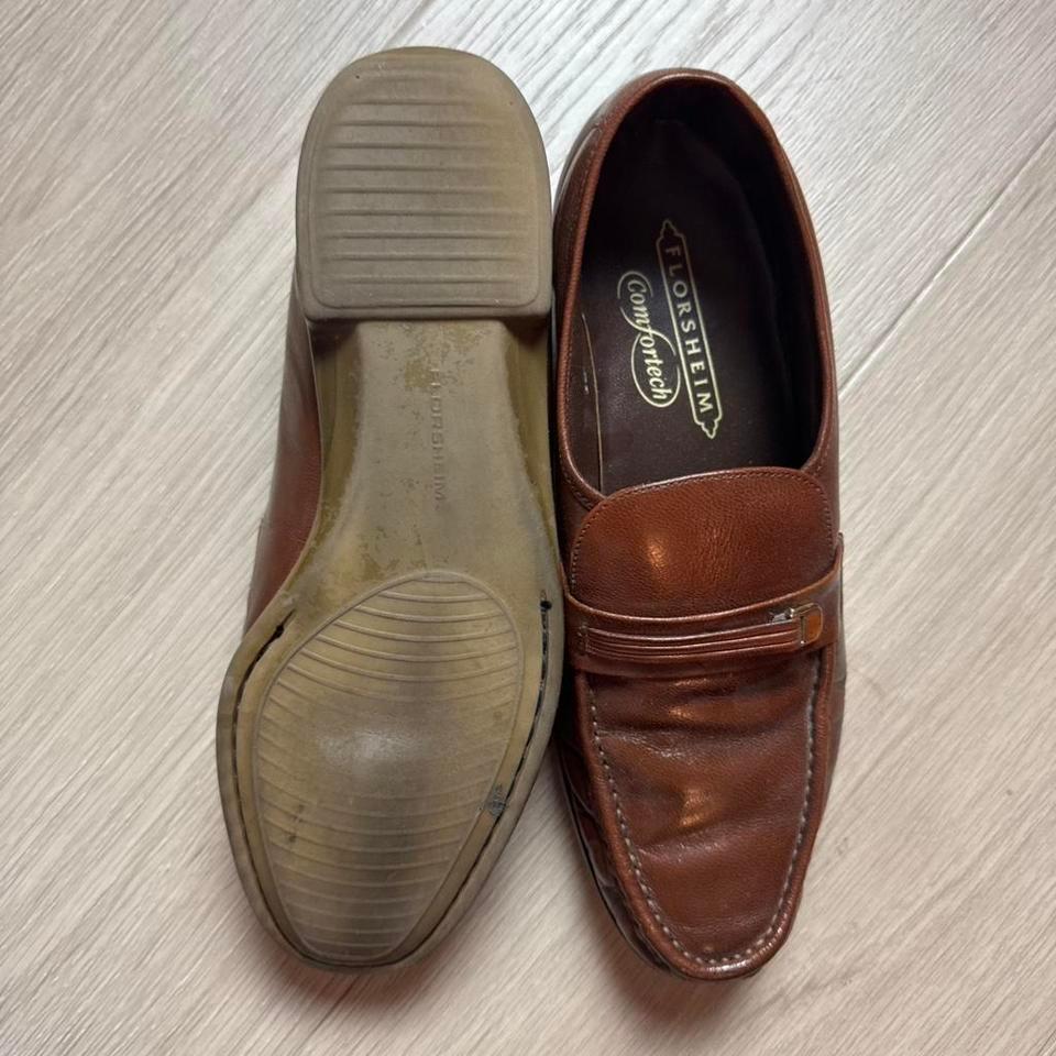 Florsheim Brown Leather Loafers Loafers 448e 4