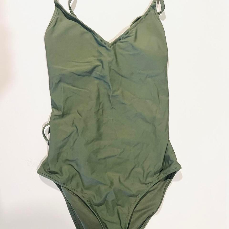 Aerie Khaki Green One Piece F83f