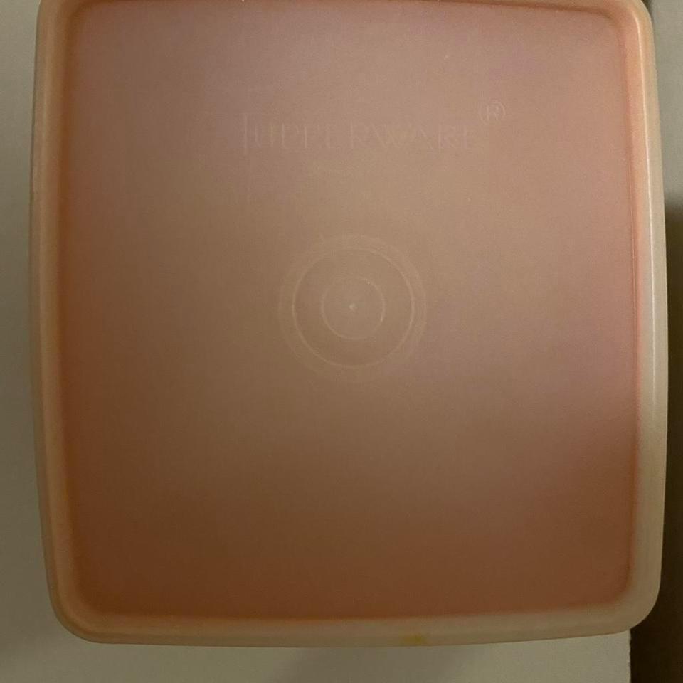 3 Vintage Tupperware Orange Ebbf 7