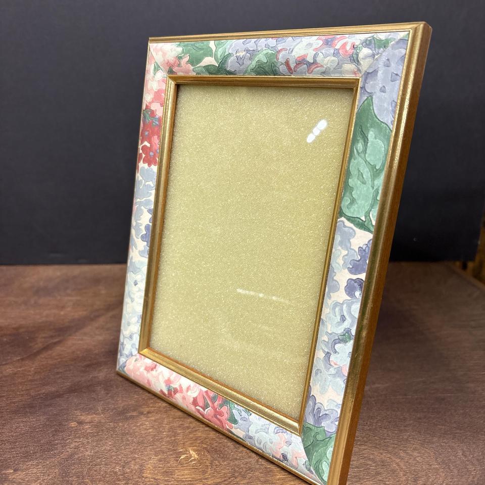 Vintage Gold Floral Picture Frame 6c40 4