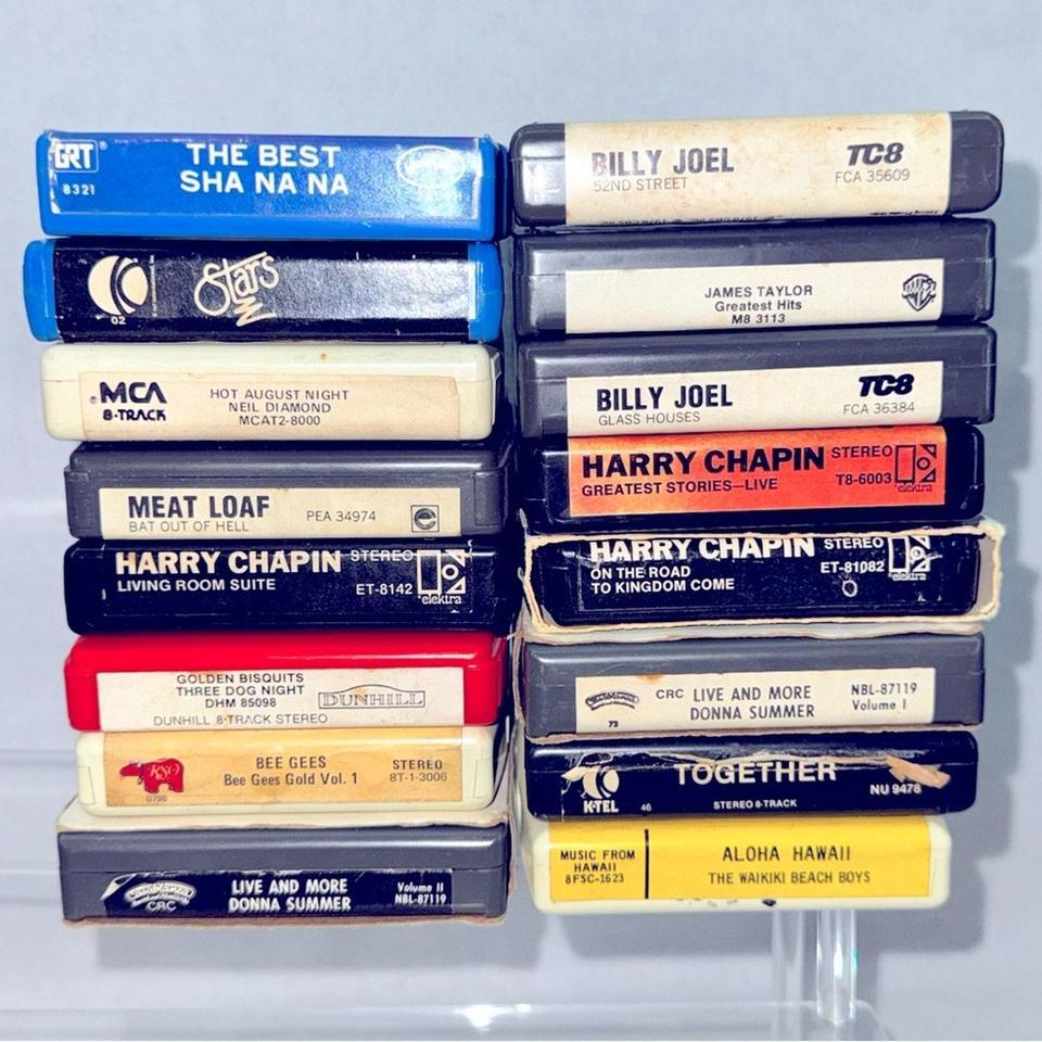 Lot Of 16 8 Tracks Untested E0a2