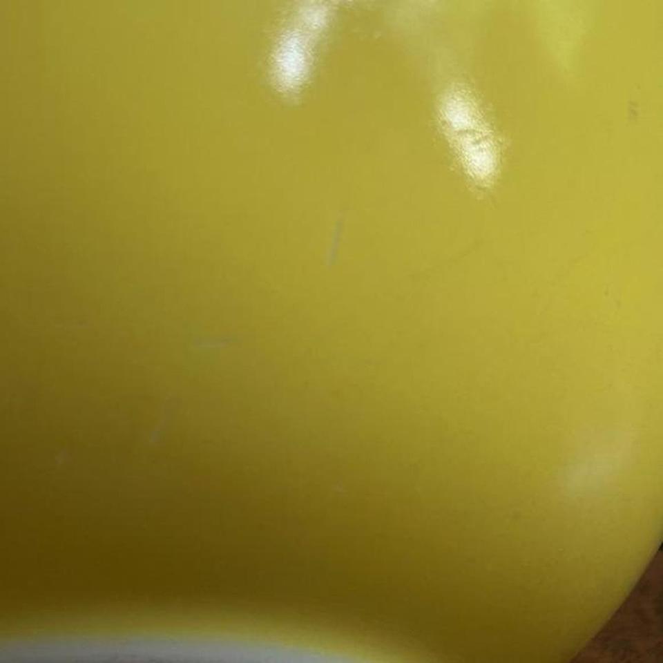 Vintage Pyrex 404 Yellow Mixing 92d2 7