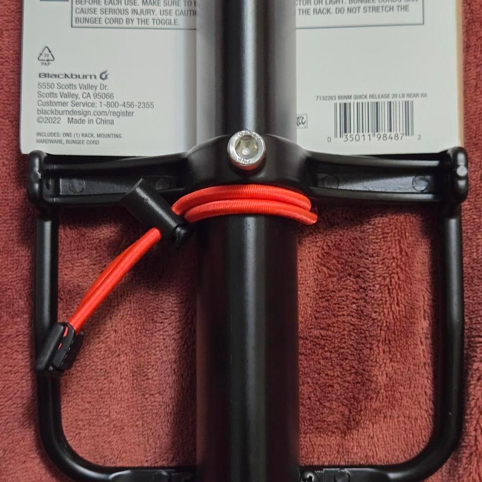 Blackburn 20 Lb Capacity Rear 4cc2 6