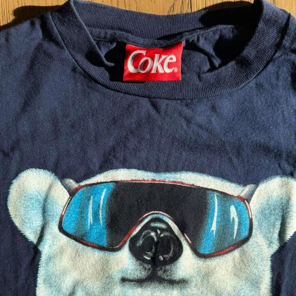 Vintage Coke Polar Bear T Shirt 3