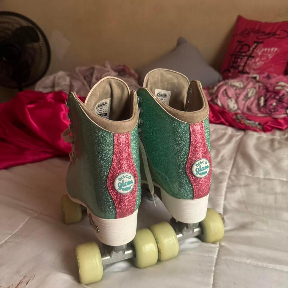 Crazy Skates Disco Glam Green 9cf9 2