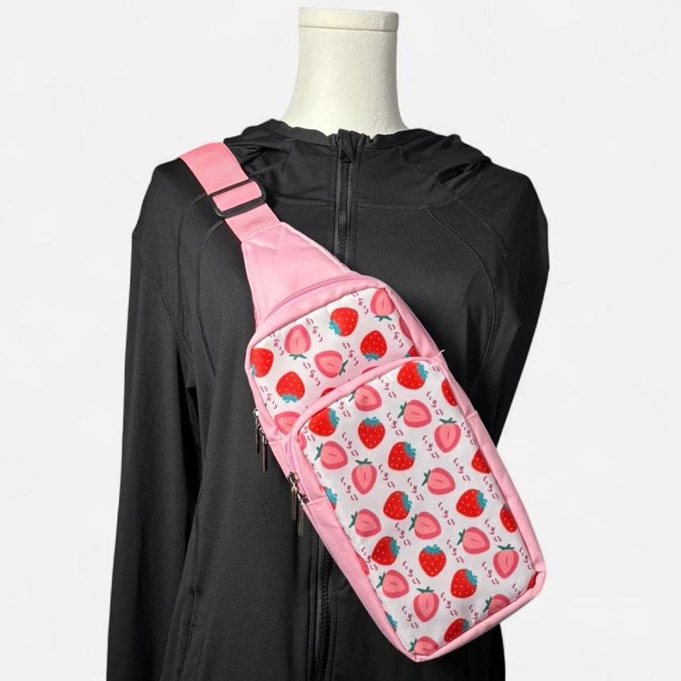 Nintendo Switch Strawberry Bag And