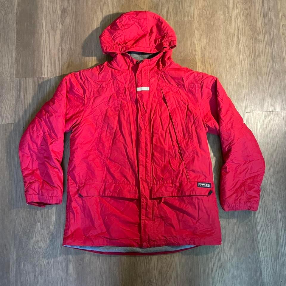 Red Lands End Jackst Size