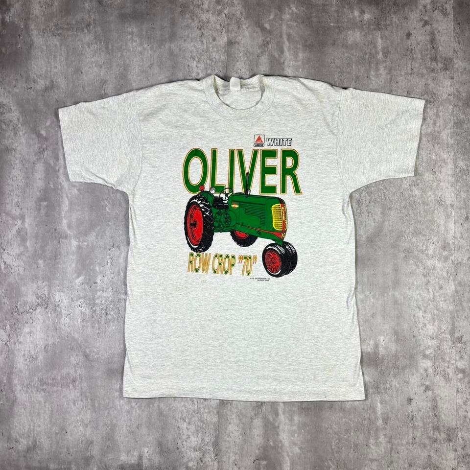 Vintage White Oliver Tractor Promo