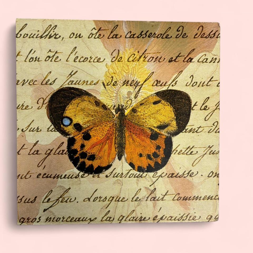 Set Of 3 Butterfly Wall 4