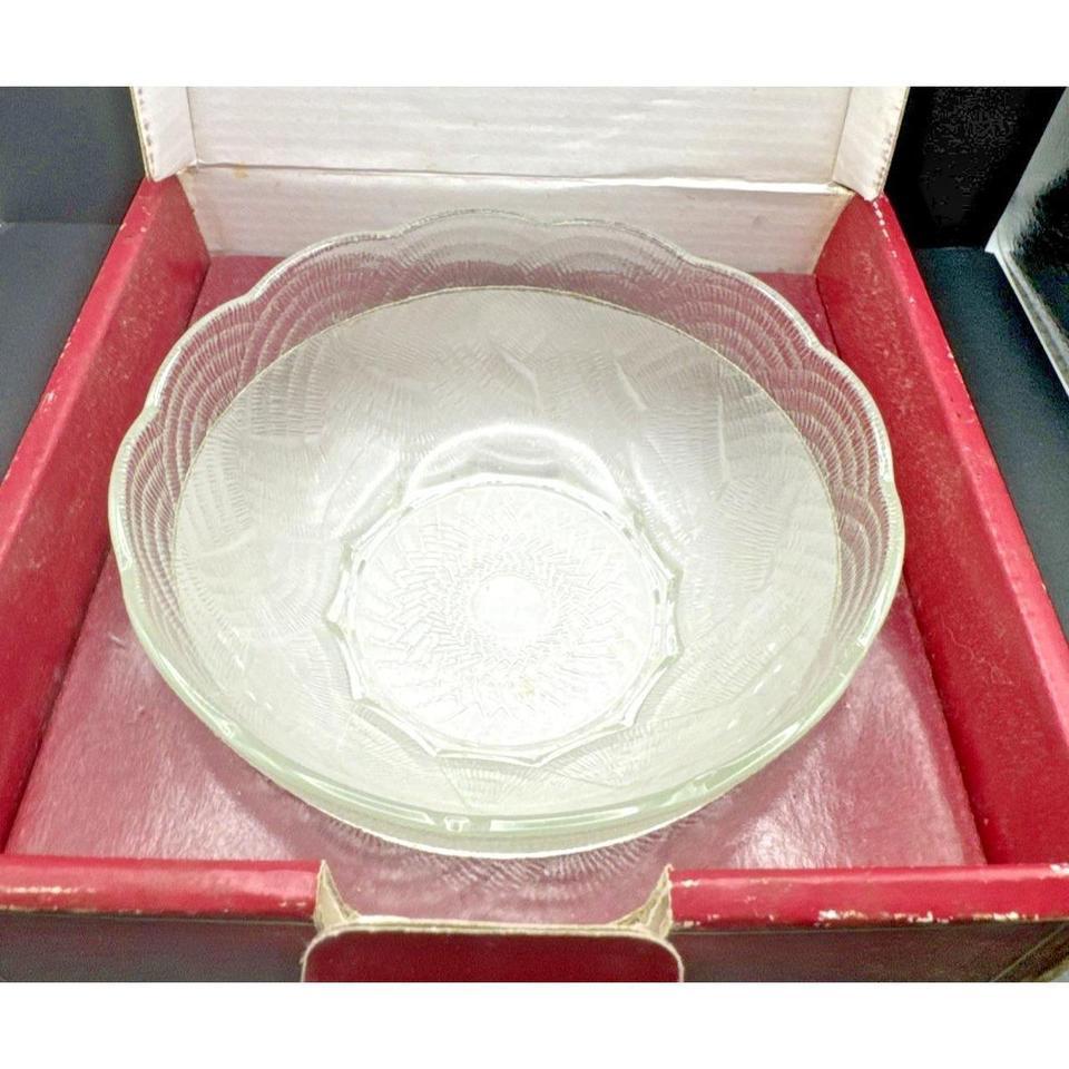 Collectors Crystal Center Piece Bowl 038d 5
