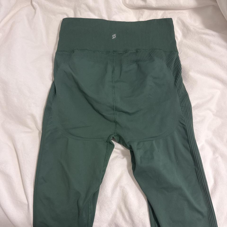 Peloton Green Leggings Size Mediumlarge Workout 3
