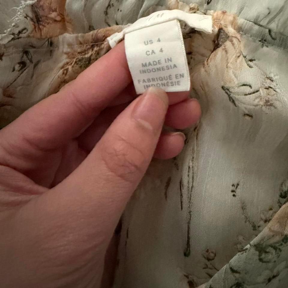 Floral Blouse With Ruffles And D28e 3