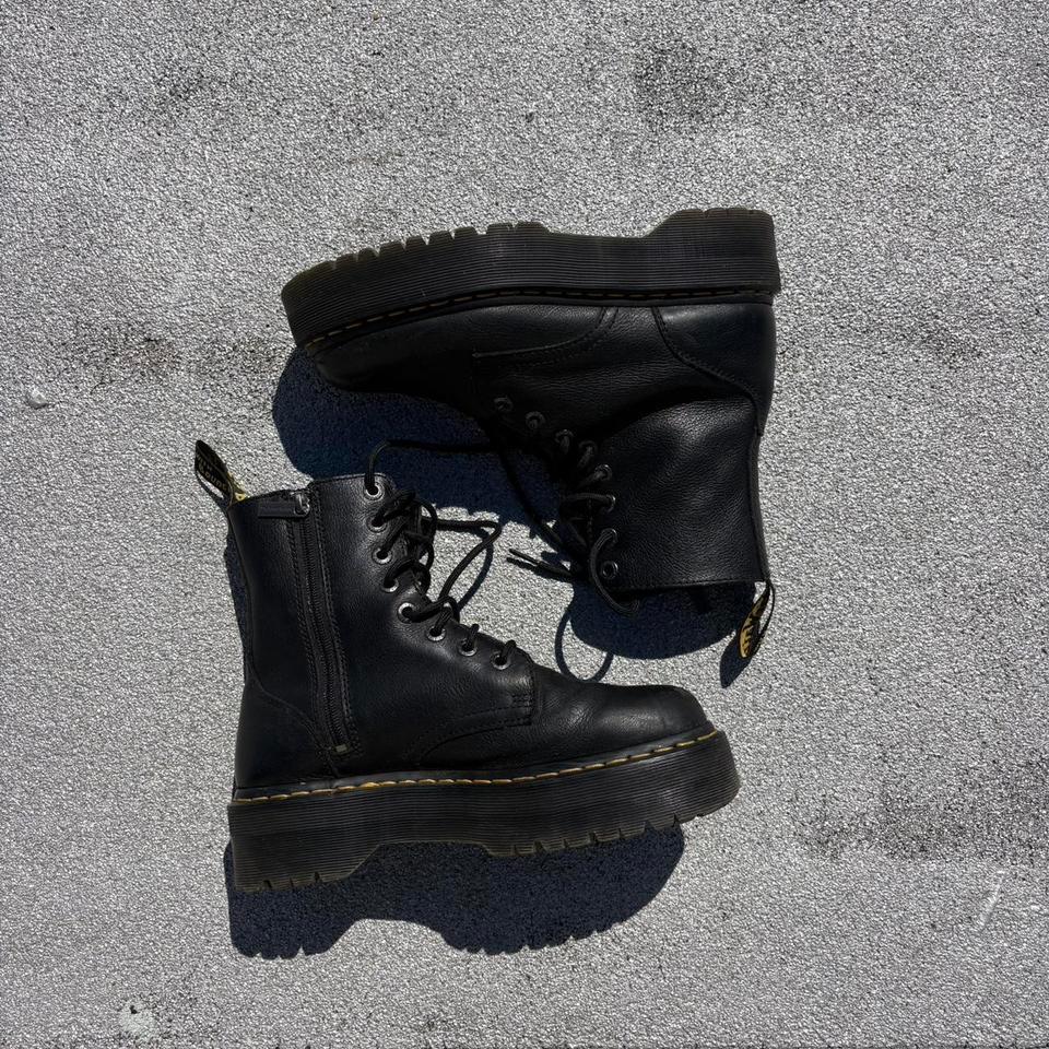 Black Dr Martens Platform Jadon 9c05