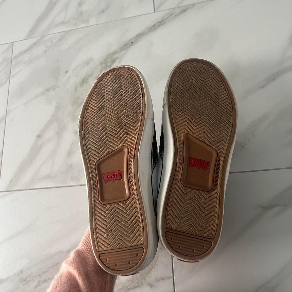 Levis Black Slip On Shoes 1680 3