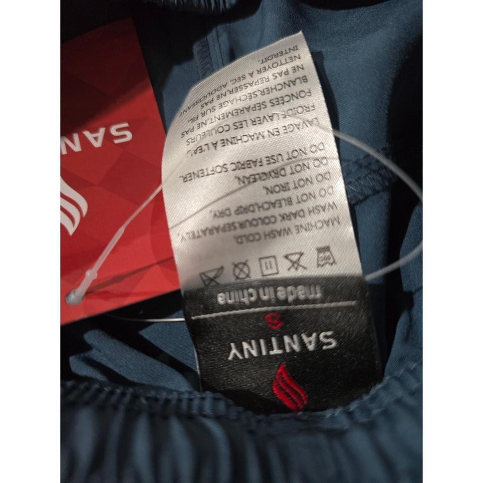 Santiny Mens Blue Athletic Shorts 04bb 5