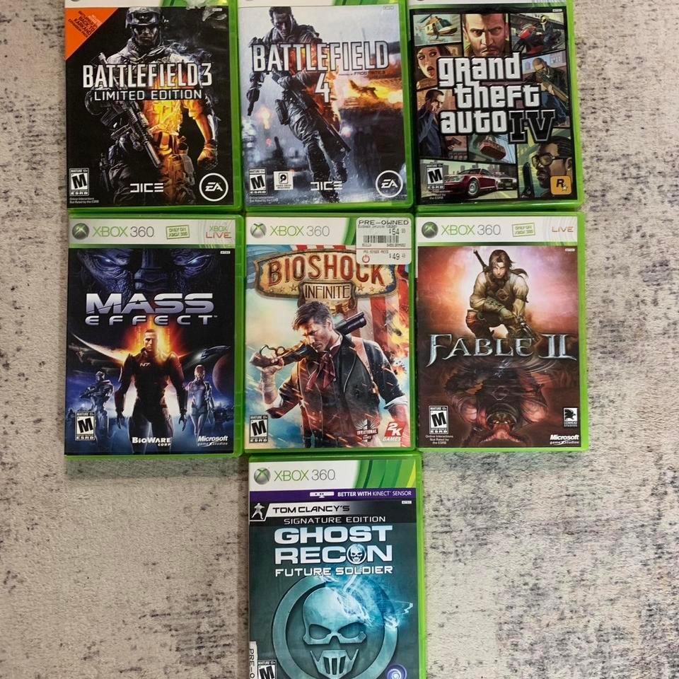 Xbox 360 7 Game Bundle