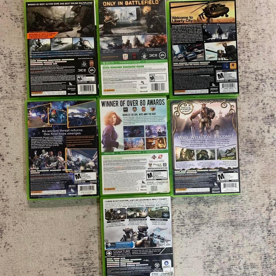 Xbox 360 7 Game Bundle 2