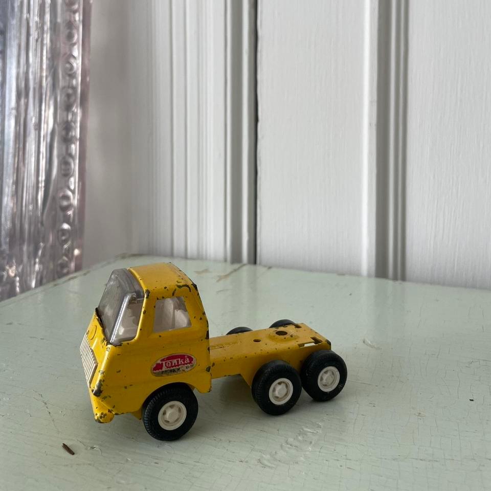Yellow Vintage Tonka 1965 Semi