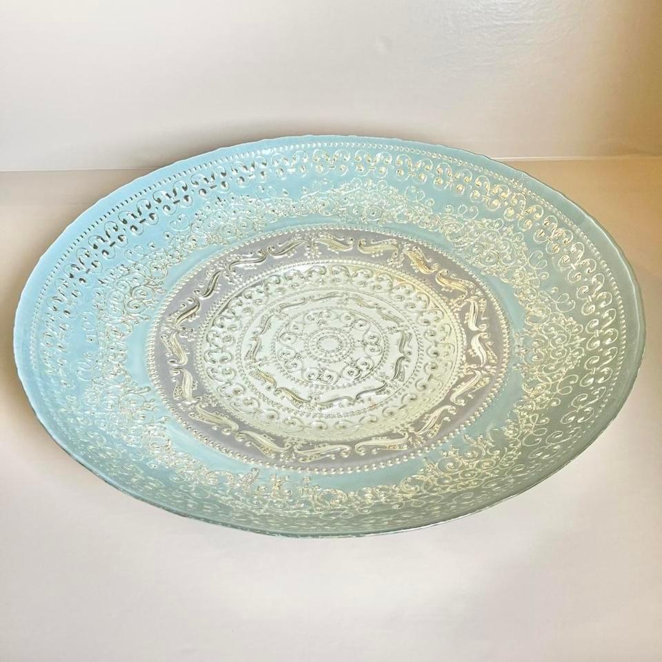 Turkish Art Glass Decorative Centerpiece 6e94 7