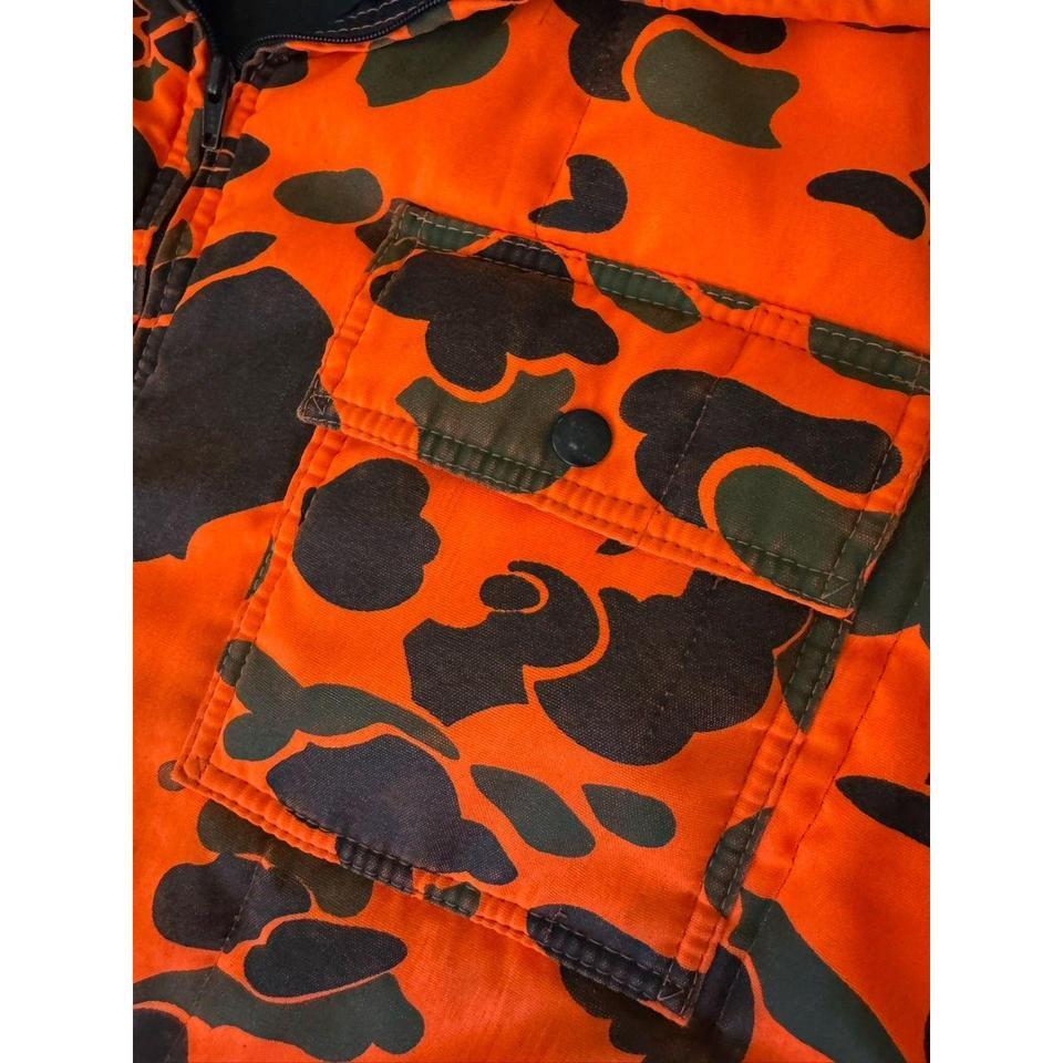 Vtg American Field Orange Camo 2302 5