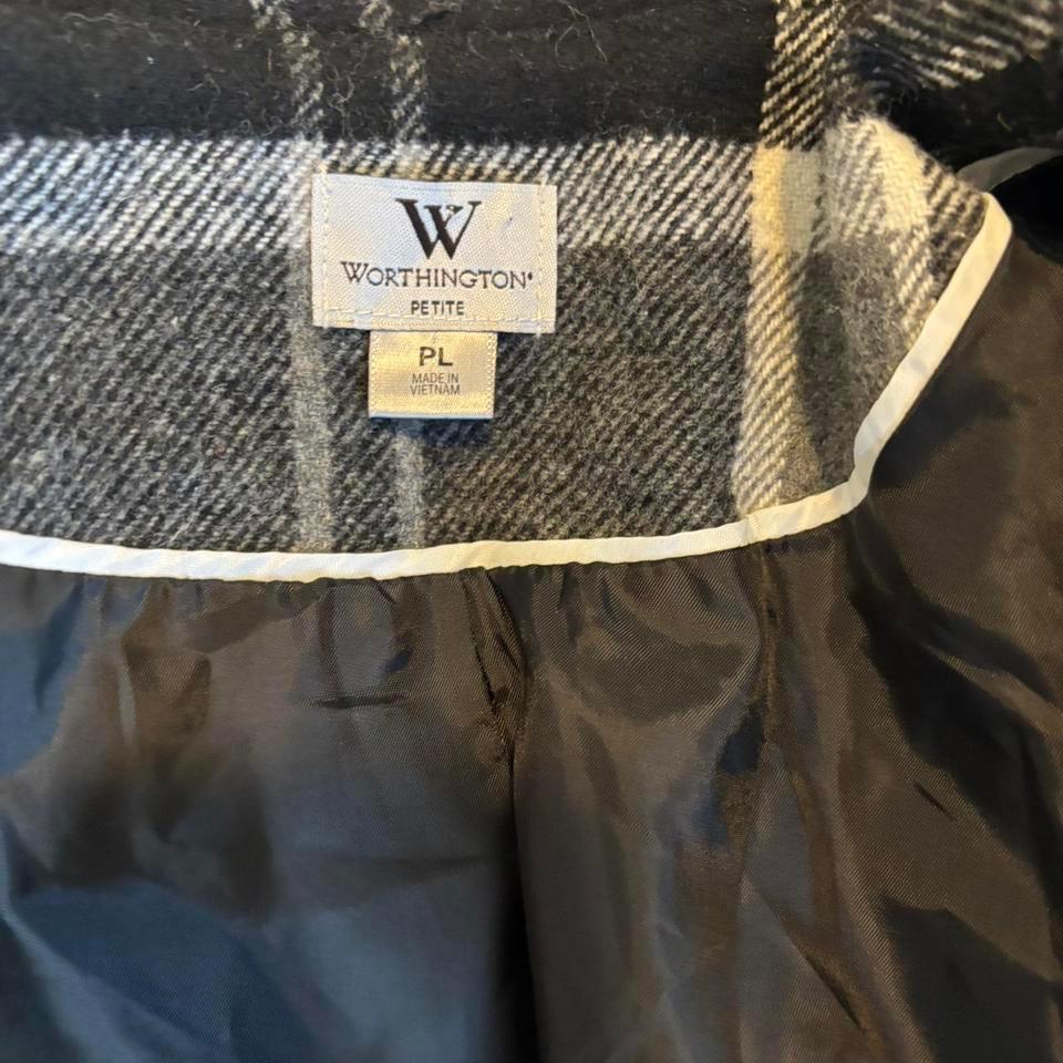Grey Black And White Plaid 8