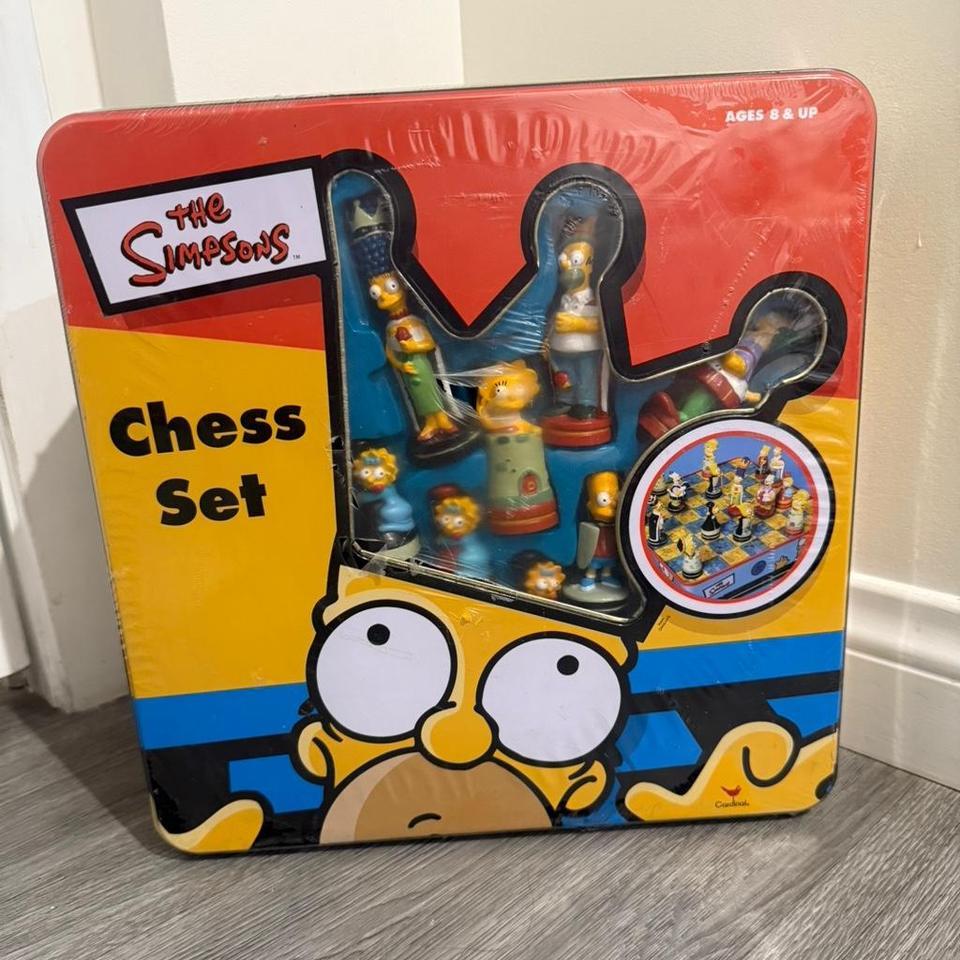 Vintage 1998 The Simpsons Chess 7afa