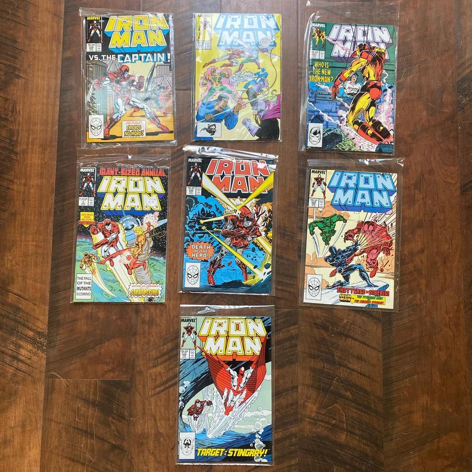 Iron Man Comic Book Lot E560