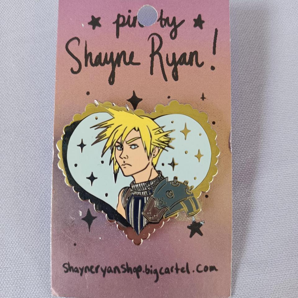 Cloud Strife Enamel Pin Final