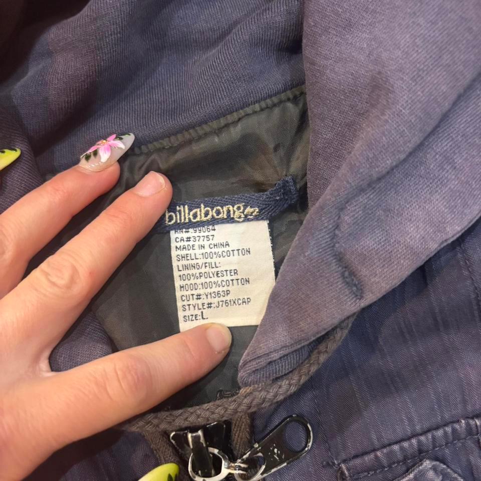 Billabong Vintage 2000s Navy Gray 4