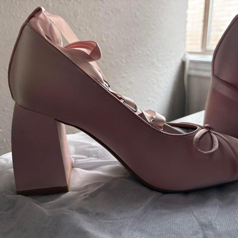 Cider Pink Ballet Lace Up E279 2