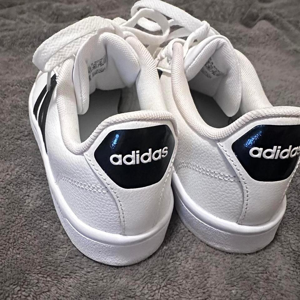 Womens Adidas White And Black 155d 3