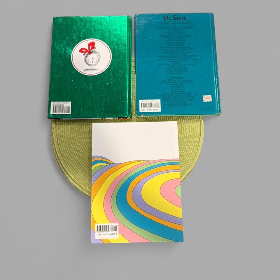 Set Of 3 Dr Seuss 3