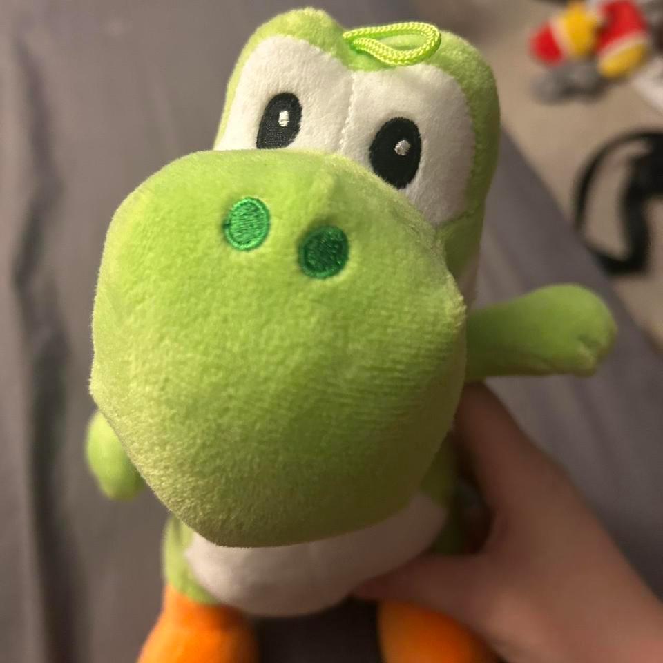 Green And White Yoshi Plush 4