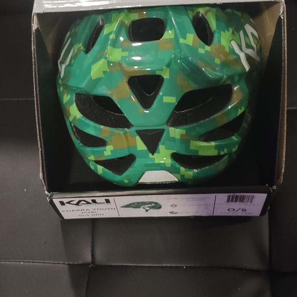 Kali Chakra Youth Green Helmet 45d4