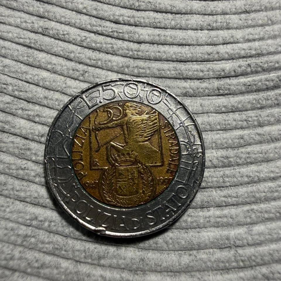 1947 1997 500 Lire 50th Yr 34ec 2