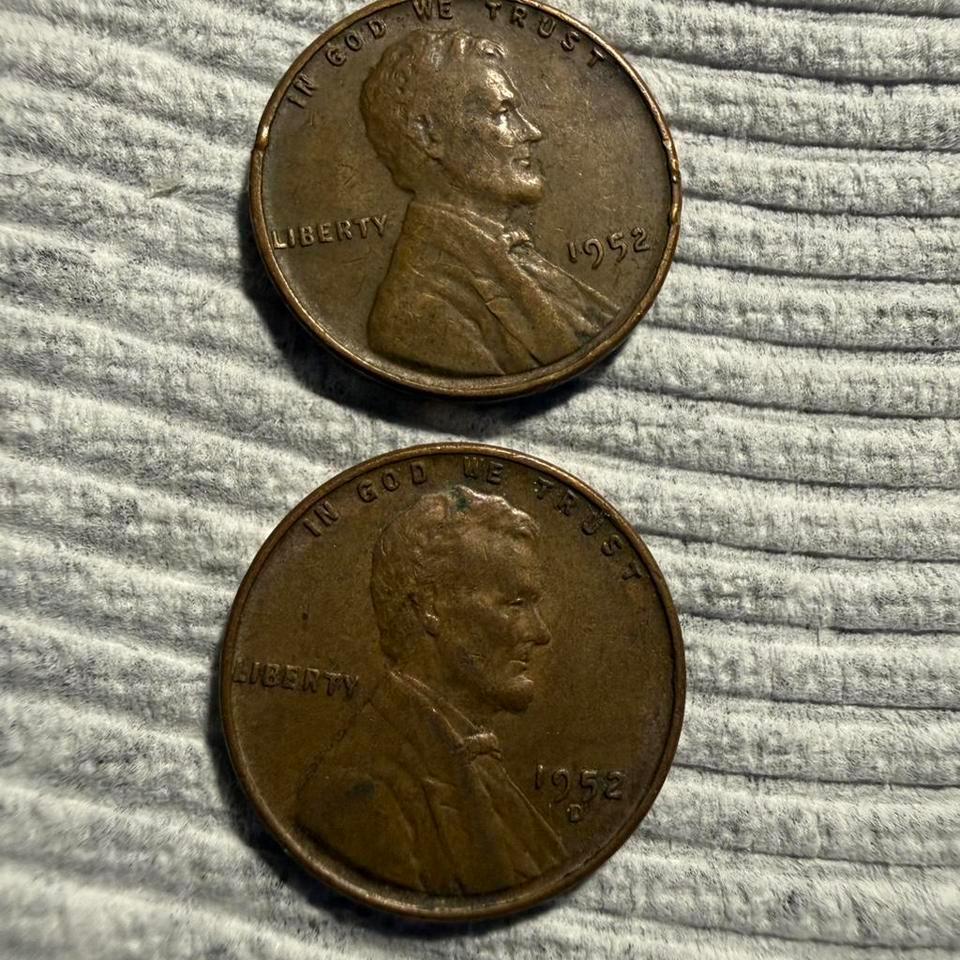 1952 D Wheat Penny Penny Edb9