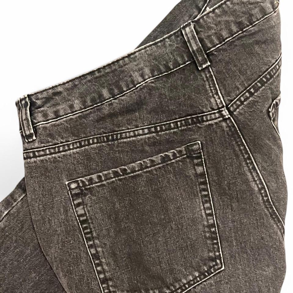 Garage High Waisted Black Denim Mom 3