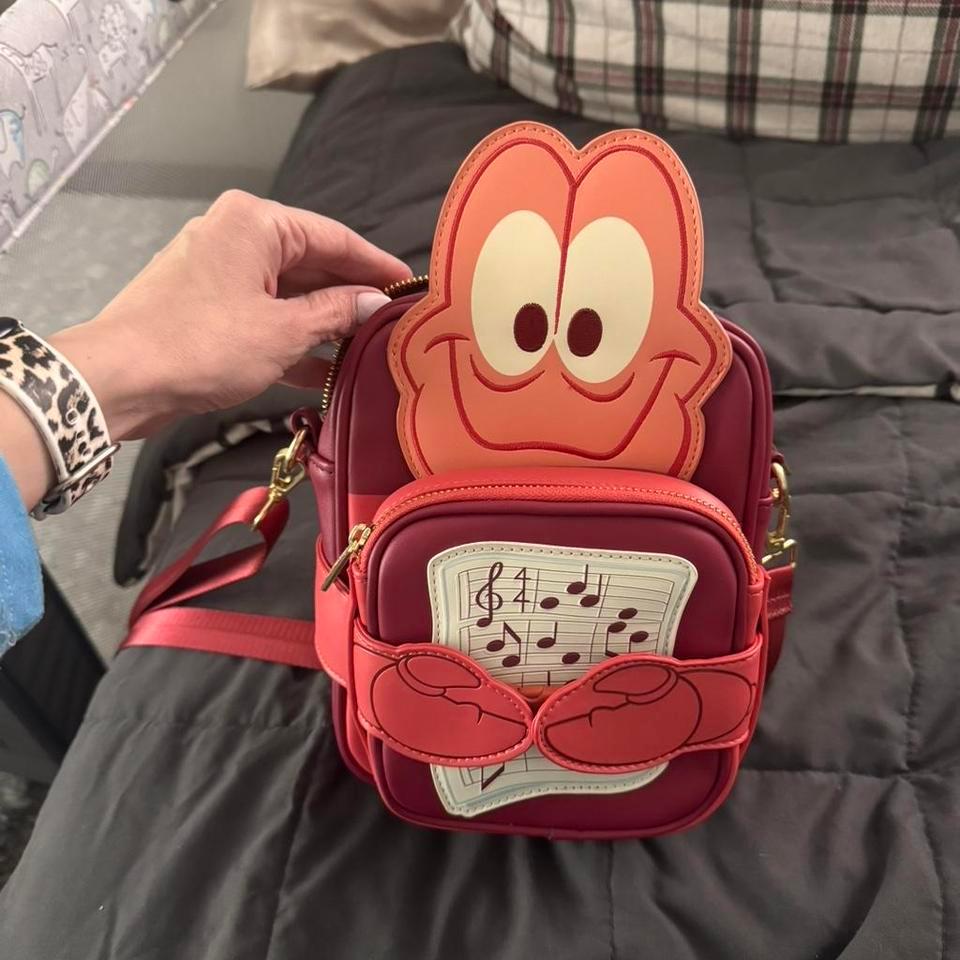 Red Disney Loungefly Crossbody Bag F4f5