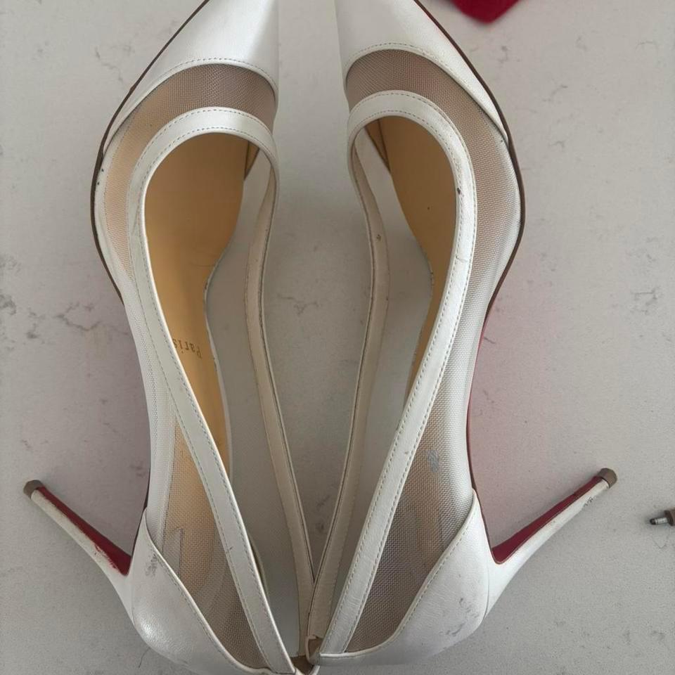 Christian Louboutin White Heels Galativi 3df1 6