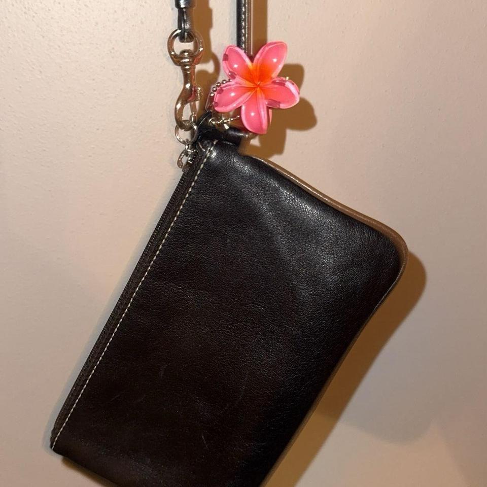 Vintage Coach Black Soho Wristlet 3