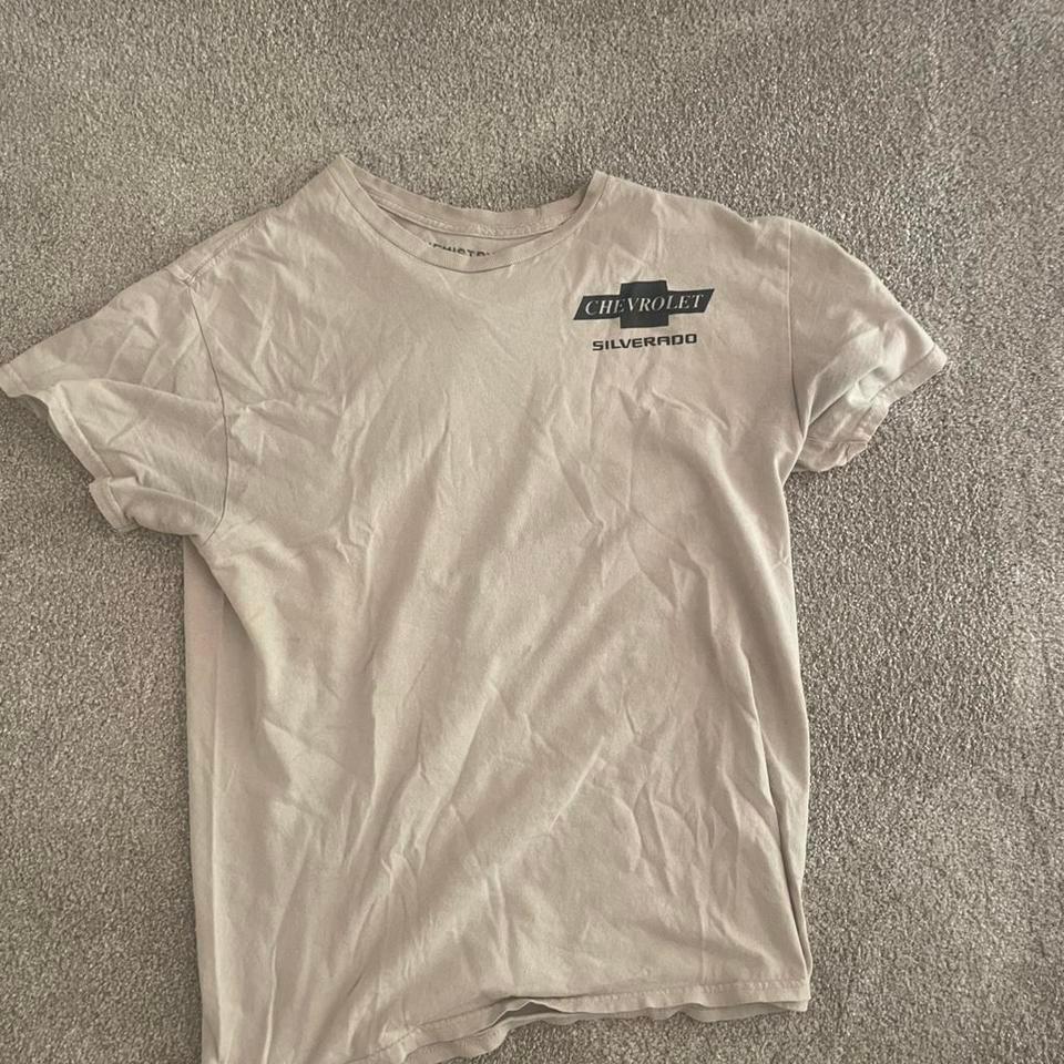 White Vintage Chevrolet Silverado T Shirt C8e0