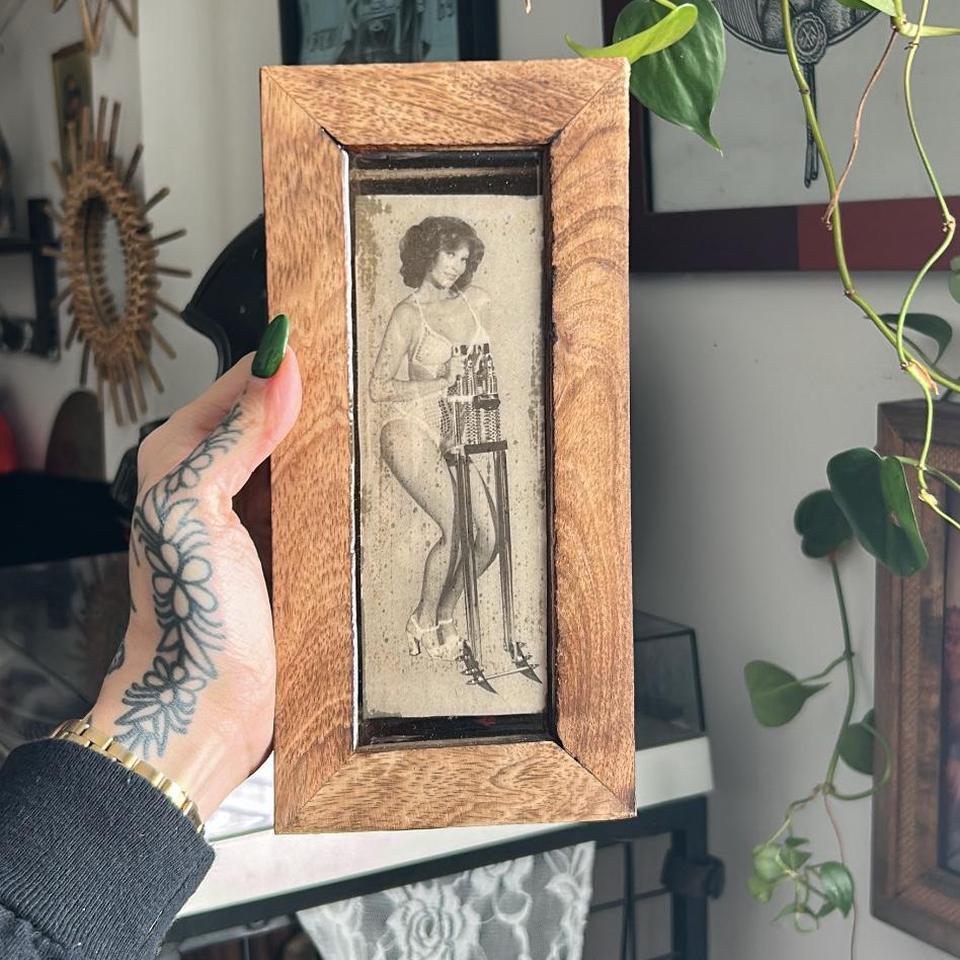 Custom Wood Stash Box Resined Db3b