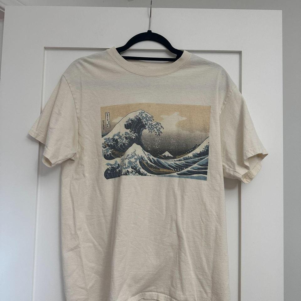 The Great Wave Gray T Shirt 9faa