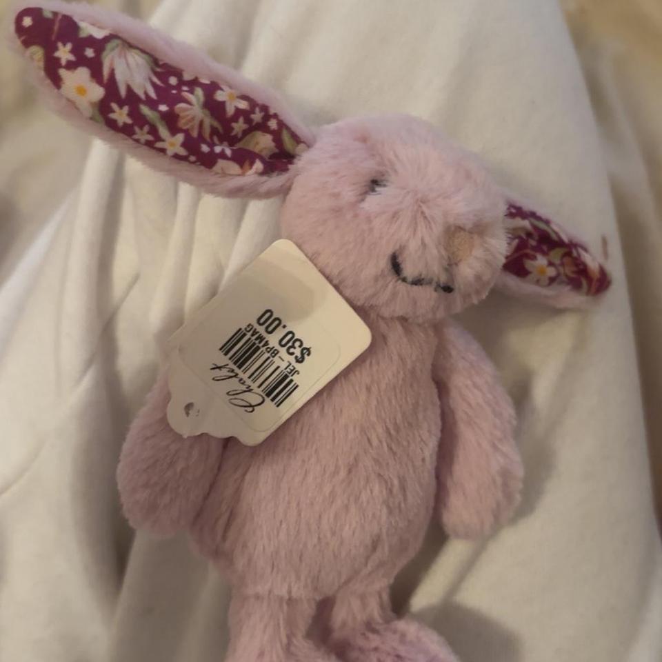 Lavender Jelly Cat Bunny Keychain 9c11 6
